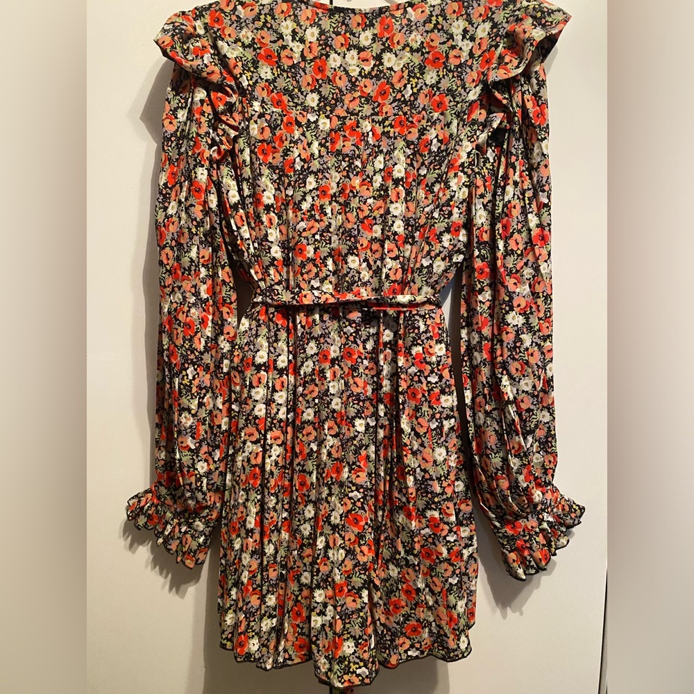 🔥 NWT ENDLESS ROSE GLORAL PLEATED ROMPER - Picture 4 of 10